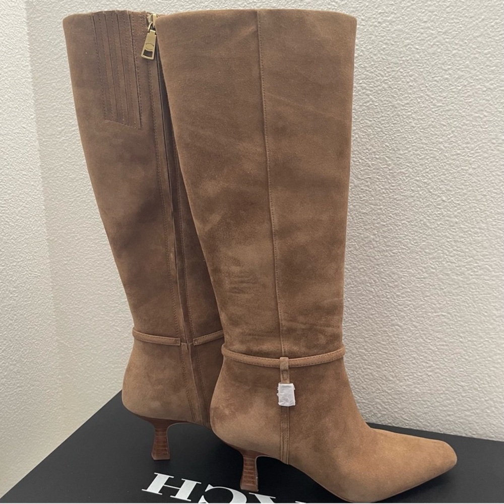 Coach Raquel Boots Suede Leather Size 6.5
